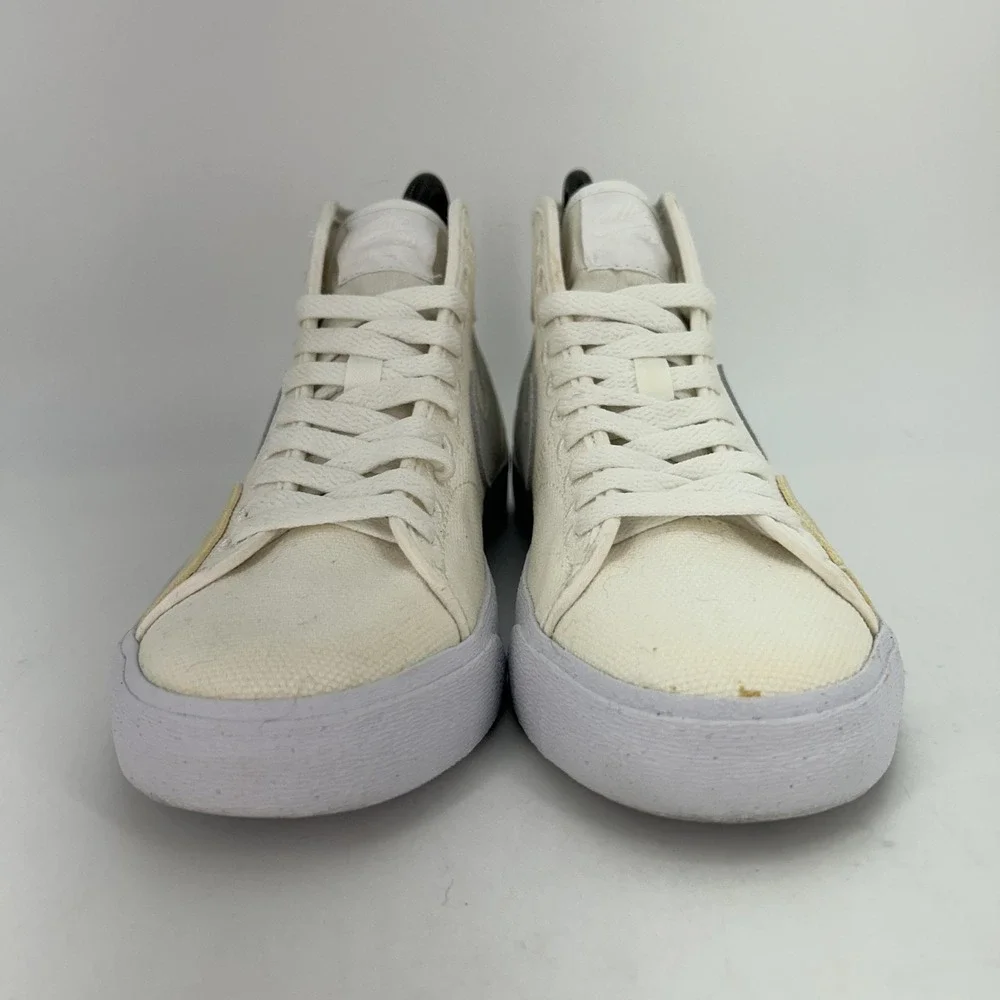 Nike Shoes Mens Size 6.5 SB Zoom Blazer Canvas Mid Top Skate Sneakers Summit